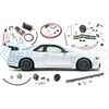 RADIUM ENGINEERING 20-0700 S14/S15/R33/R34 FUEL HANGER SURGE TANK ADD-ON FOR GSS342 OR AEM 50-1200 - PUMPS NOT INCLUDED