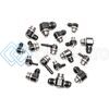 RADIUM ENGINEERING 20-1748 V2 QUICK CONNECT 19MM MALE TO 16MM SAE MALE 90 DEGREE