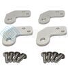 SNOW HEMI SNF-30064 6.4L FUEL RAIL BRACKET (SET OF 4)