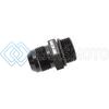 SNOW -10 SNF-60101 ORB TO -10AN STRAIGHT FITTING (BLACK)