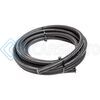 SNOW 10AN SNF-60115B BRAIDED STAINLESS PTFE HOSE - 15FT BLACK