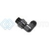 SNOW -8 SNF-60889 ORB TO -8AN 90 DEGREE SWIVEL FITTING (BLACK)