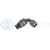 SNOW -8AN SNF-60890 90 DEGREE PTFE HOSE END (BLACK)