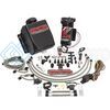 SNOW PERFORMANCE SNO-201QUAD-BRD STAGE 1 WATER INJECTION STAINLESS STEEL BRAIDED LINE QUAD NOZZLE KIT
