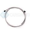 SNOW PERFORMANCE SNO-801-BRD 2FT STAINLESS STEEL BRAIDED LINE (BLACK) W/ 4AN FITTINGS