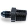 SNOW PERFORMANCE SNO-803-BRD 3/8IN NPT TO 4AN STRAIGHT WATER FITTING (BLACK)