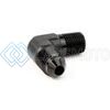 SNOW PERFORMANCE SNO-807-BRD 1/8IN NPT TO 4AN ELBOW WATER FITTING (BLACK)