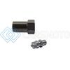 SNOW PERFORMANCE SNO-810-QC 1/8IN NPT TO 1/4IN QUICK-CONNECT LOW PROFILE STRAIGHT NOZZLE HOLDER