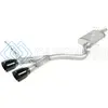 AFE 49-36408-B MACHFORCE XP EXHAUST 304SS CAT-BACK W/ BLACK TIPS 2008 VW GOLF R32 V5 3.2L