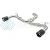 AFE 49-36417-C MACH FORCE-XP 3IN TO 2-1/2IN STAINLESS STEEL AXLE-BACK EXHAUST CARBON - 15-17 VOLKSWAGEN GTI