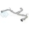 AFE 49-36417-P MACH FORCE-XP 3IN TO 2-1/2IN STAINLESS STEEL AXLE-BACK EXHAUST - 15-17 VOLKSWAGEN GTI