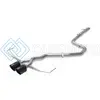 AFE 49-37011-B TAKEDA EXHAUST CAT-BACK 19-20 HYUNDAI VELOSTER 304SS BLACK DUAL TIPS EXHAUST