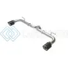 AFE 49-37014-C TAKEDA 2-1/2IN 304 SS AXLE-BACK EXHAUST W/ CARBON FIBER TIPS 14-18 MAZDA 3 L4 2.0L/2.5L