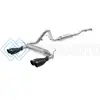 AFE 49-38087-B VULCAN SERIES 2.5IN 304SS CAT-BACK EXHAUST 07-18 JEEP WRANGLER (JK) V6-3.6/3.8L W/ BLACK TIPS