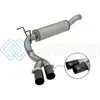 AFE 49-42057-B REBEL SERIES 3-1/2IN 409 SS CAT-BACK EXHAUST SYSTEM W/BLACK TIP RAM 2500/3500 14-17 V8 6.4L