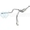 AFE 49-43070-P MACHFORCE XP EXHAUST 3IN SS DUAL SIDE EXIT CB W/ POLISH TIPS 15 FORD F150 ECOBOOST V6-2.7L/3.5L
