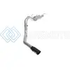 AFE 49-43116-B APOLLO GT SERIES 3-1/2IN 409 SS AXLE-BACK EXHAUST 17-20 FORD F-250/F-350 6.2/7.3L W/ BLACK TIPS