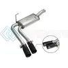 AFE 49-44070-B REBEL SERIES CB MIDDLE-SIDE EXIT SS EXHAUST W/ BLACK TIPS 09-16 GM SILVERADO/SIERRA V6/V8