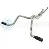 AFE 49-46014-B MACHFORCE XP 2-1/2IN TO 3IN 409 SS CAT-BACK EXHAUST W/ BLACK TIPS 10-17 TOYOTA TUNDRA V8 5.7L