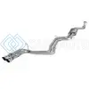 AFE 49-46403 MACHFORCE XP EXHAUST CAT-BACK SS-304 09-12 AUDI A4 (B8) L4 2.0L (T)