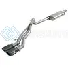 AFE 49-48054-B REBEL SERIES CAT-BACK 2.5IN DUAL CENTER EXIT SS EXHAUST W/ BLACK TIPS 07-14 JEEP WRANGLER V6