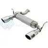 AFE 49-48061-P REBEL SERIES 2.5IN 409 SS AXLE-BACK EXHAUST W/POLISHED TIPS 07+ JEEP WRANGLER (JK) V6 3.6L/3.8L