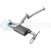 AFE 49-08043 SCORPION EXHAUST SYSTEM CAT BACK 2.5IN ALUMINIZED HI-TUCK 07-18 JEEP WRANGLER JK V6 3.6/3.8L