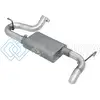 AFE 49-08046 SCORPION EXHAUST SYSTEM AXLE BACK ALUMINIZED HI-TUCK 07-17 JEEP WRANGLER JK V6 3.6/3.8L