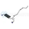 AFE 49-36043-L POWER TAKEDA 2020 TOYOTA SUPRA L6-3.0L (T) 3IN-2.5IN 304 SS CB EXHAUST BLUE FLAME TIPS