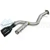 AFE 49-36302-B MACHFORCE XP 08-13 BMW 135I L6-2.0L N54/N55 3IN. 304 SS AXLE-BACK EXHAUST W/BLACK TIPS