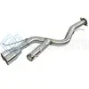 AFE 49-36302-P MACHFORCE XP 08-13 BMW 135I L6-2.0L N54/N55 3IN. 304 SS AXLE-BACK EXHAUST W/POLISHED TIPS