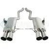 AFE 49-36312-P MACHFORCE XP EXHAUST CAT-BACK 2.5IN DIA SS-304 POLISHED TIPS 07-13 BMW M3 (E92/93) V8 4.0L