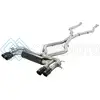 AFE 49-36341-B MACH FORCE-XP 3.5IN. 304 SS C/B EXHAUST SYSTEM 15-18 BMW X5 M (F85) V8-4.4L (TT) - BLACK TIP