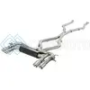 AFE 49-36341-P MACH FORCE-XP 3.5IN 304 SS CAT-BACK W/POLISHED TIPS 15-18 BMW X5 M (F85)/X6 M (F86) V8-4.4L S63