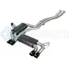 AFE 49-36344-B MACH FORCEXP 2.5 IN 304 STAINLESS STEEL CAT-BACK EXHAUST SYSTEM W/ BLACK TIPS 01-06 BMW M3 (E46)