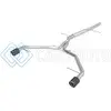 AFE 49-36419-C 17-19 AUDI A4 (L4-2.0L) MACH FORCE-XP STAINLESS STEEL AXLE-BACK EXHAUST SYSTEM - CARBON TIP
