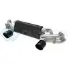 AFE 49-36443-B MACHFORCE XP 2.25IN-2.5IN 304SS EXHAUST CAT-BACK PORSCHE 20-22 CAYMAN GT4(718) 4.0L - BLACK TIPS