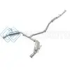 AFE 49-36628-P POWER TAKEDA 2022 HONDA CIVIC STAINLESS STEEL CAT-BACK EXHAUST SYSTEM W/ POLISHED TIP