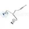 AFE 49-36810-L SUBARU WRX/STI 15-21 H4-2.0/2.5L TAKEDA 3IN TO 2-1/2IN STNLSS CAT-BACK EXHAUST W/ BLUE FLAME TIP