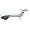 AFE 49-37019-B TAKEDA 13-17 HYUNDAI VELOSTER L4-1.6L 2-1/2IN 304 SS AXLE-BACK EXHAUST W/ BLACK TIPS