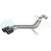 AFE 49-37019-C TAKEDA 13-17 HYUNDAI VELOSTER L4-1.6L 2-1/2IN 304 SS AXLE-BACK EXHAUST W/ CARBON FIBER TIPS