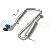 AFE 49-37020-B 18-21 SUZUKI JIMNY TAKEDA 2-1/4IN. 304 SS CAT-BACK EXHAUST W/ BLK TIP