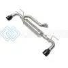 AFE 49-37023-B 19-22 MAZDA 3 L4 2.5L TAKEDA 3IN TO 2-1/2IN 304 STAINLESS STEEL AXLE-BACK EXHAUST W/ BLACK TIP