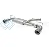 AFE 49-37029-P HYUNDAI VELOSTER N 21-22 L4-2.0L (T) TAKEDA AXLE-BACK EXHAUST SYSTEM- POLISHED TIPS