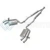 AFE 49-37034 GEMINI XV 3IN TO DUAL 2-1/2IN 304 SS CAT-BACK EXHAUST W/ CUT-OUT 18-21 KIA STINGER L4-2.0L (T)