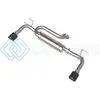 AFE 49-37036-C 2023+ MAZDA CX-50 TAKEDA 2.5IN 304 SS AXLE-BACK EXHAUST SYSTEM W/ CARBON FIBER TIPS