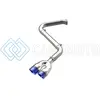 AFE 49-37045-L TAKEDA AXLE-BACK EXHAUST SYSTEM HYUNDAI ELANTRA N LINE 21-25 L4-1.6L- BLUE FLAME TIP