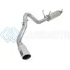 AFE 49-42056-P MACHFORCE XP 4IN EXHAUSTS CAT-BACK SS W/ POLISHED TIPS 14-17 DODGE RAM 2500 V8-6.4L HEMI