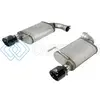 AFE 49-43105-B MACH FORCE-XP AXLE-BACK EXHAUST SYSTEM FORD MUSTANG GT 15-17 V8-5.0L