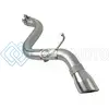 AFE 49-48070-1P MACH FORCE-XP AXLE-BACK EXHAUST SYSTEM W/POLISHED TIP 18-20 JEEP WRANGLER L4-2.0T / V6-3.6L